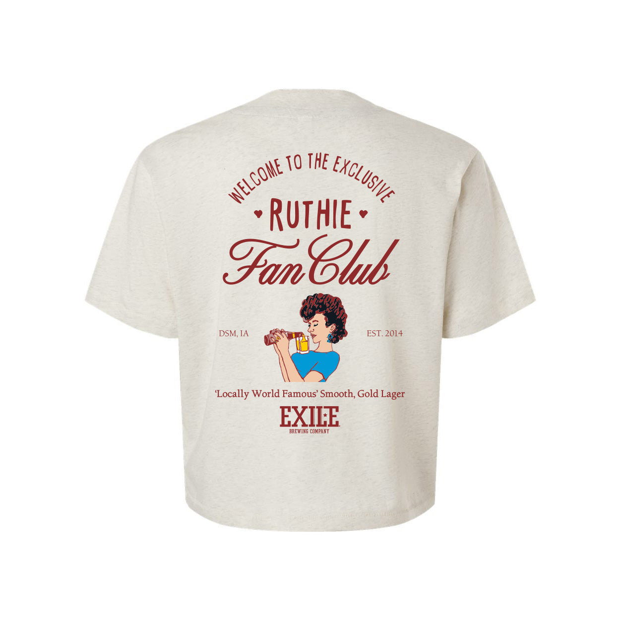 Ruthie Fan Club Ladies T-shirt