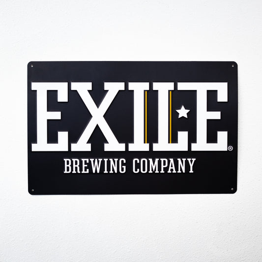 Exile Logo Tin Tacker